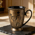 The Pharaoh’s Dynasty Gold & Basalt Pedestal Mug3