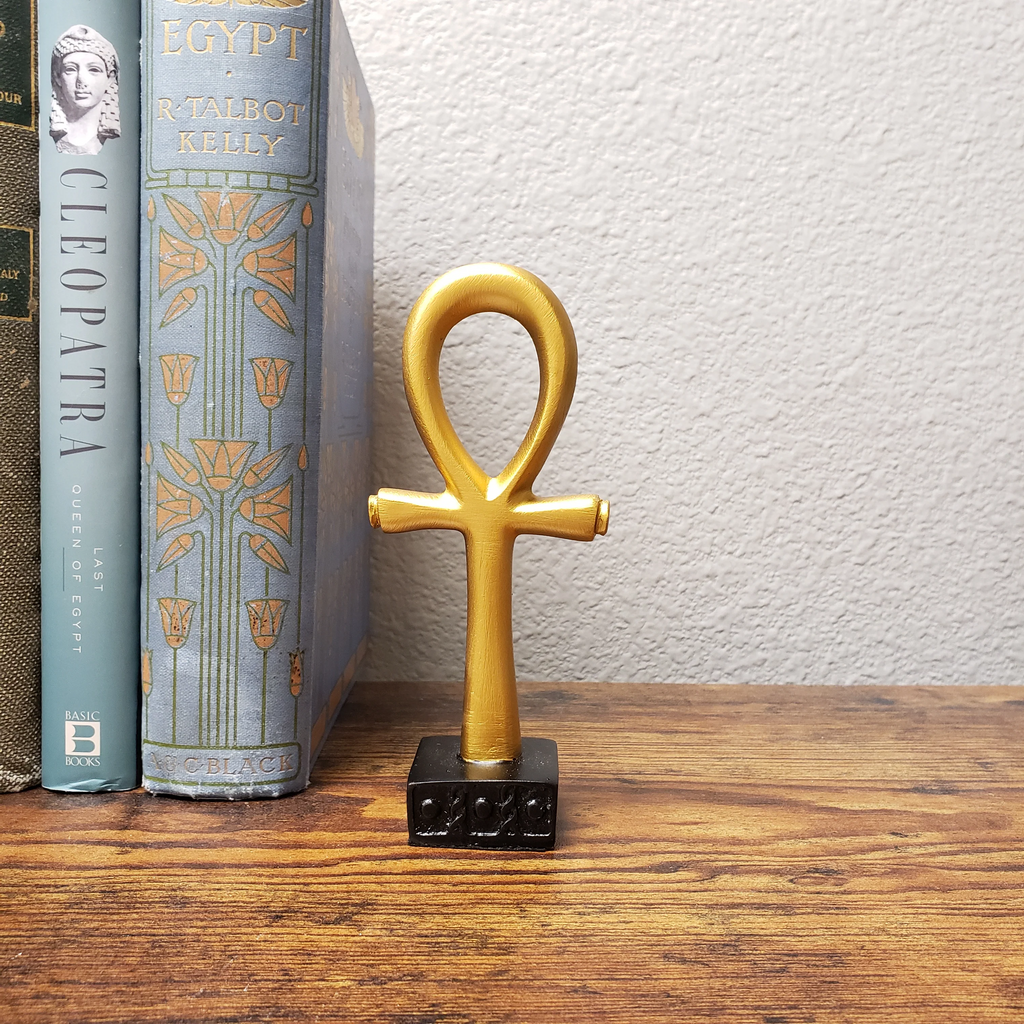 Egyptian Ankh Statue Collectible - Made in Egypt