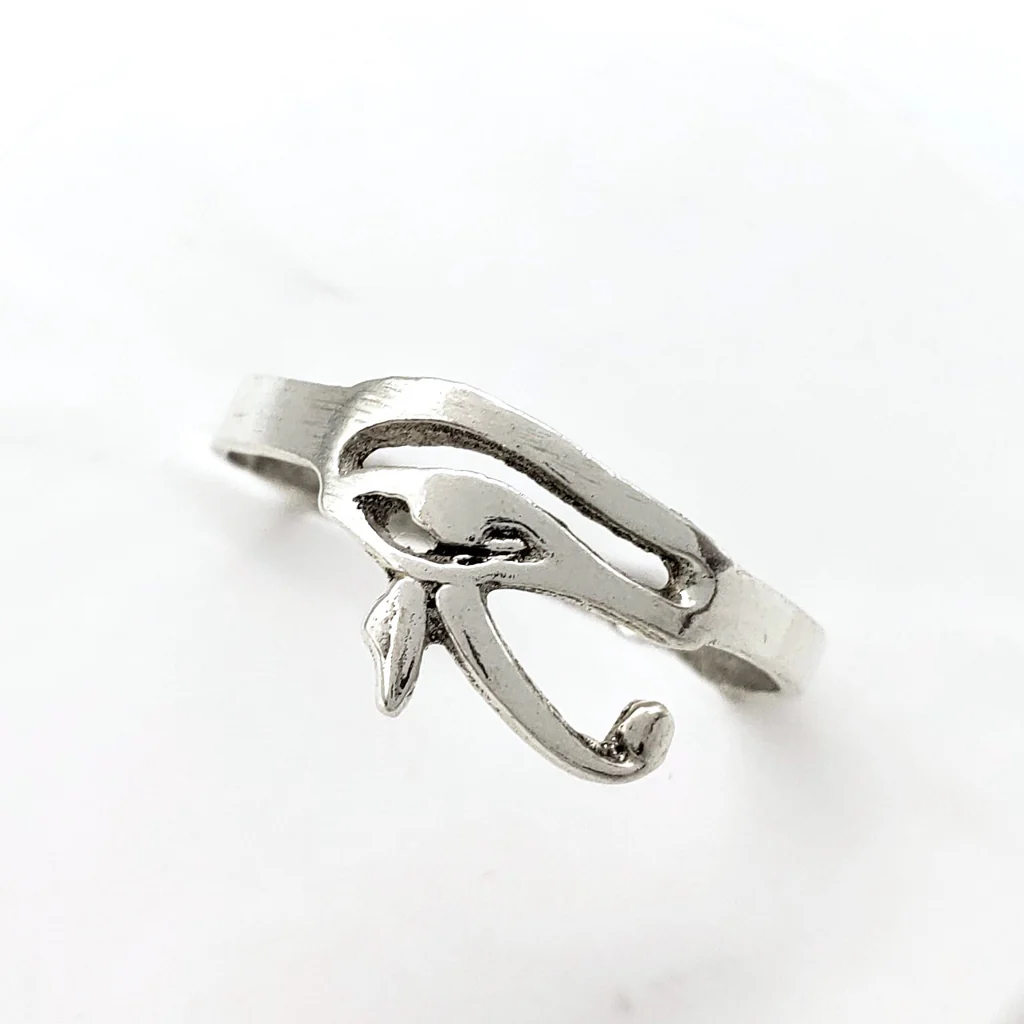 Egyptian Eye Ring - Multiple Sizes Available- Made in Egypt