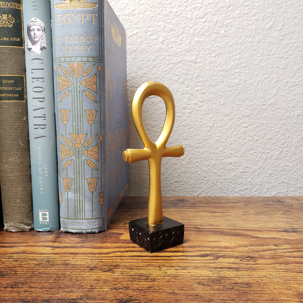 Egyptian Ankh Statue Collectible - Made in Egypt