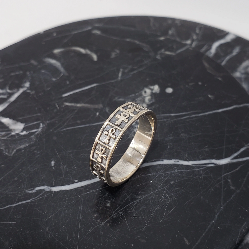 Egyptian Ankh Ring- Made in Egypt
