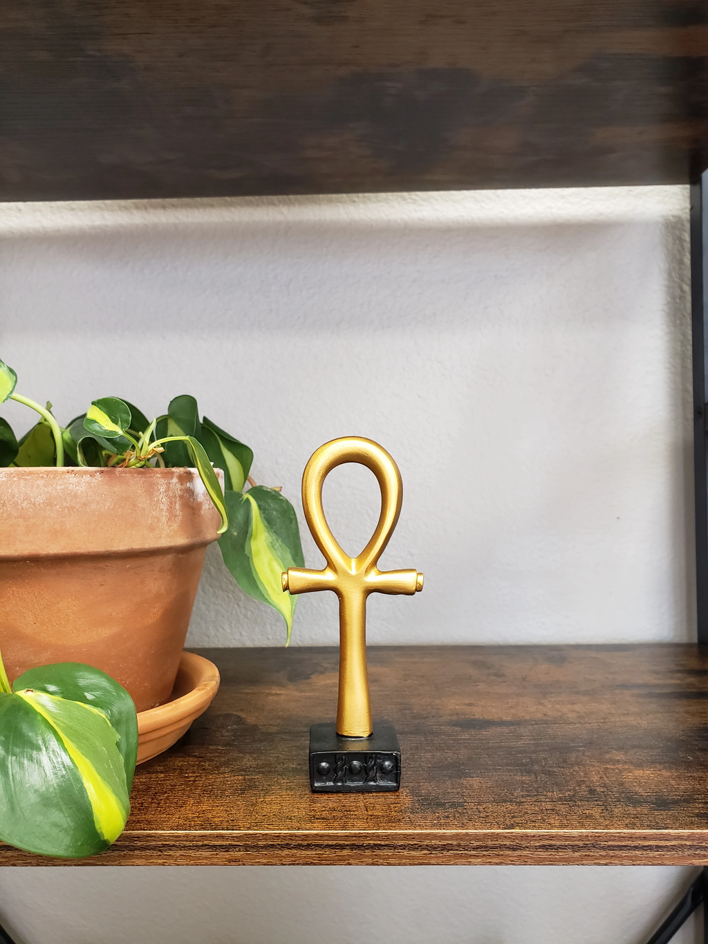 Egyptian Ankh Statue Collectible - Made in Egypt